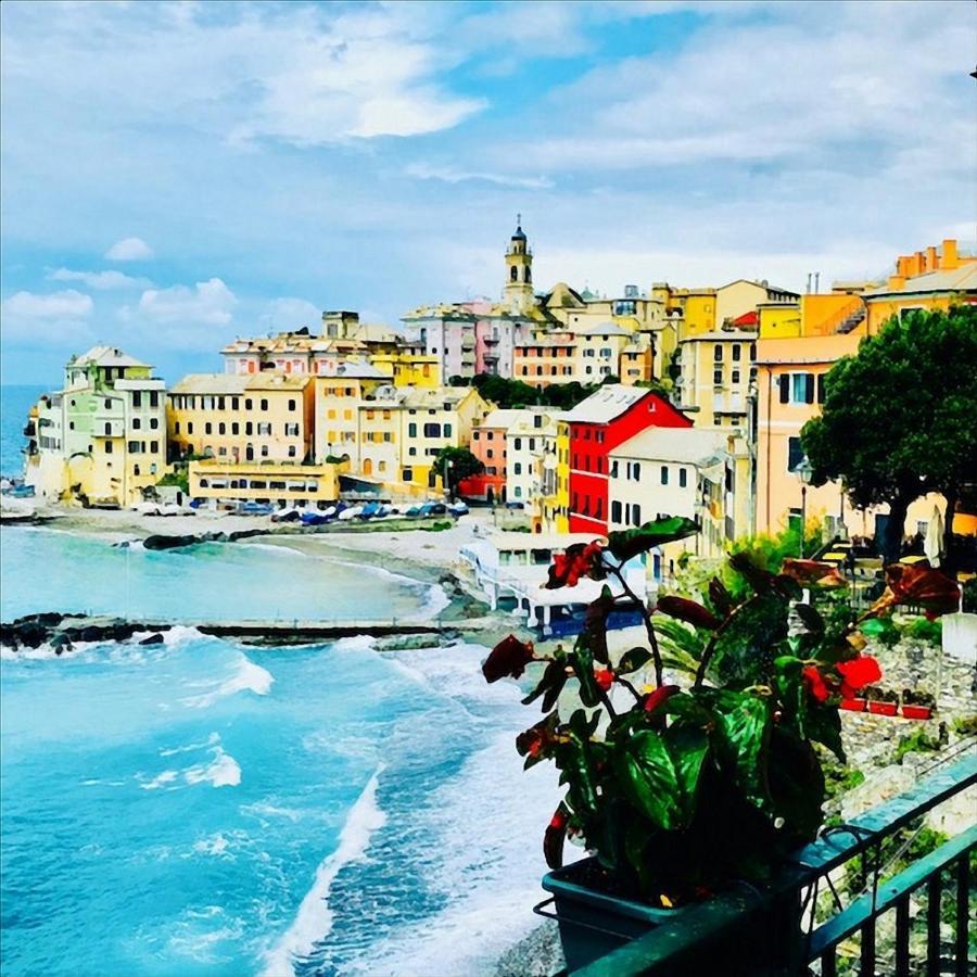 Cav Gli Ulivi Di Bogliasco Villa Exterior foto