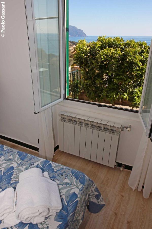 Cav Gli Ulivi Di Bogliasco Parcheggio Privato Gratuito Villa Exterior foto