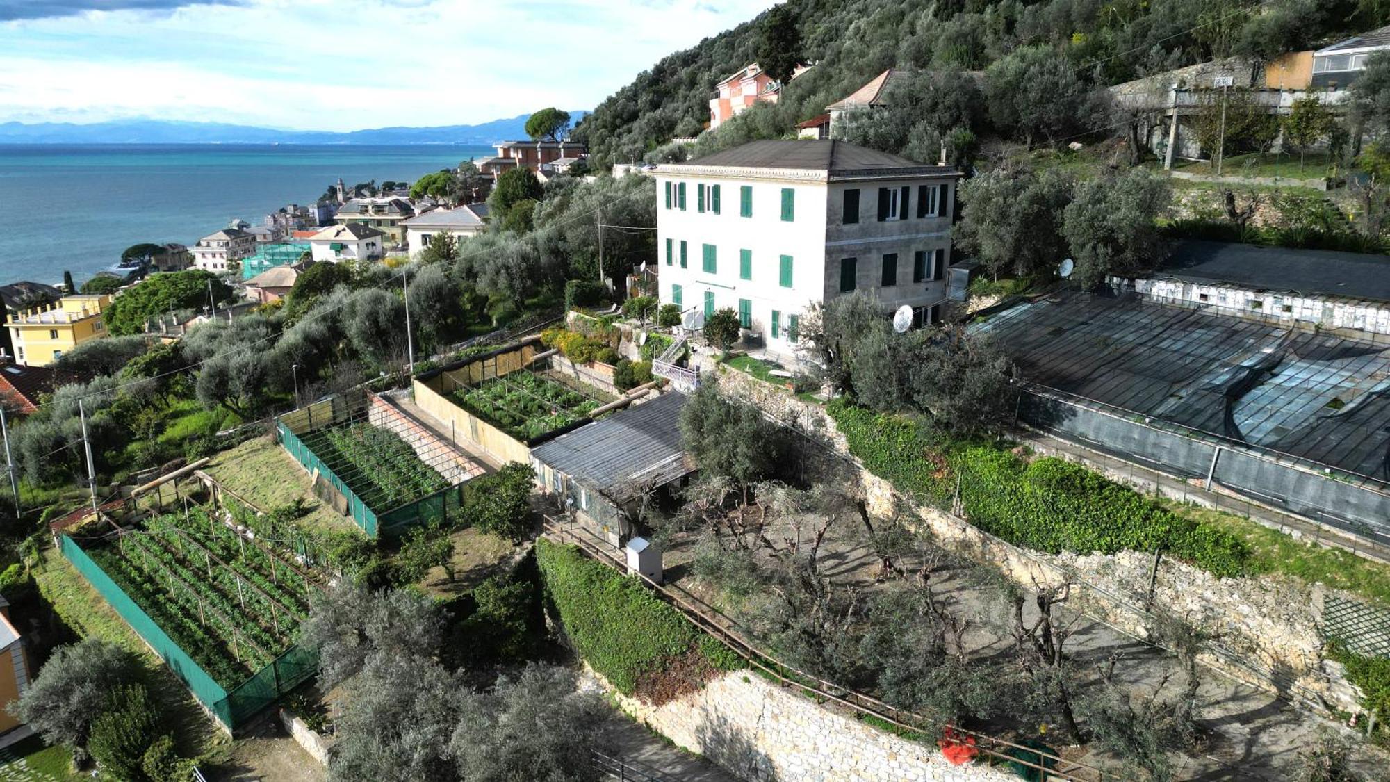 Cav Gli Ulivi Di Bogliasco Parcheggio Privato Gratuito Villa Exterior foto