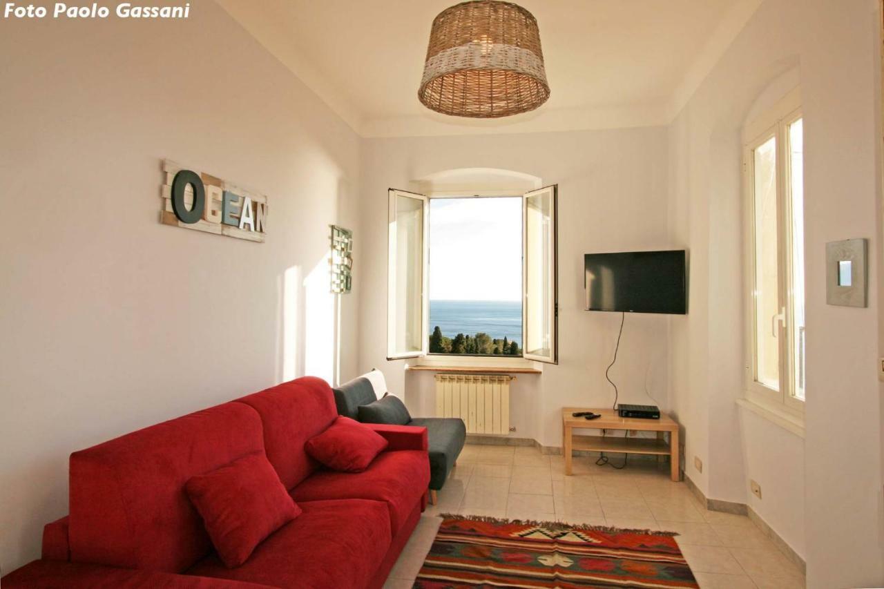 Cav Gli Ulivi Di Bogliasco Parcheggio Privato Gratuito Villa Exterior foto